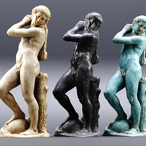 Apollo Sculpture 3D model