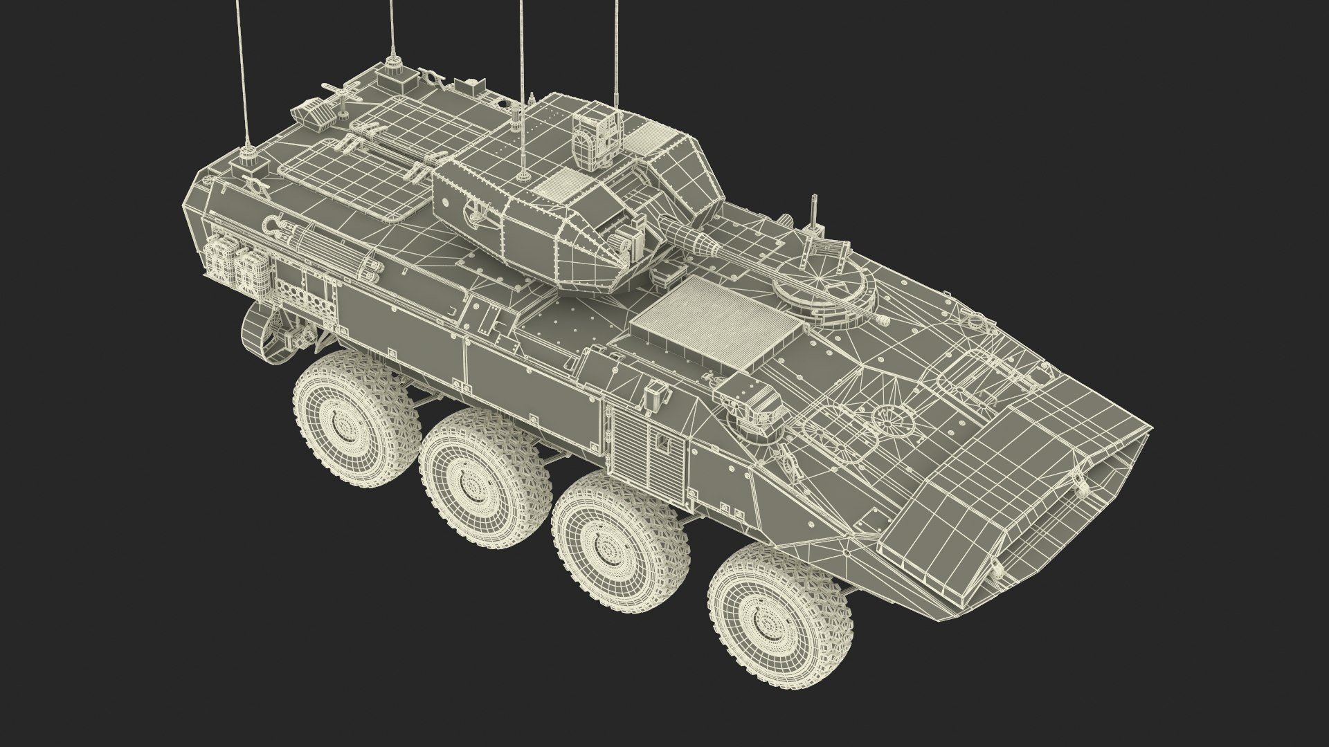 3D Model US Amphibious Combat Vehicle ACV With 30mm Gun - TurboSquid ...
