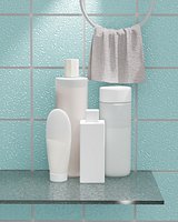 Modern Bathroom Accessories Set with Shelf and Towel