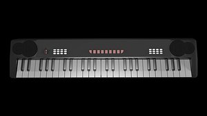 music instrument piano 3D