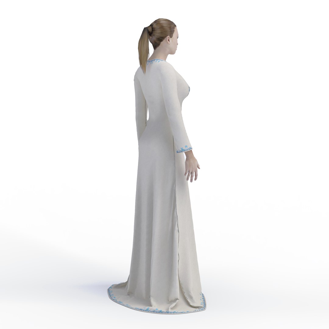 Character Female Cloth 3D - TurboSquid 1591172