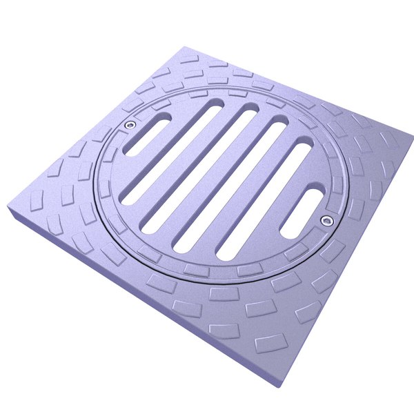 Rainwater Manhole 3D Model 13 3D
