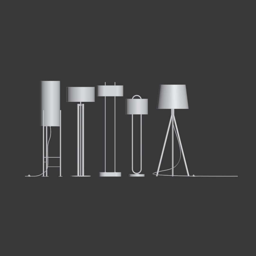 5 floor lamps set 3D model https://p.turbosquid.com/ts-thumb/Vx/fUXTNg/rQmlXGjt/2/jpg/1591549114/1920x1080/fit_q87/fe14727656b70e698ea2cb68986a05f3c08869e5/2.jpg