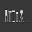 5 Floor Lamps Set 1