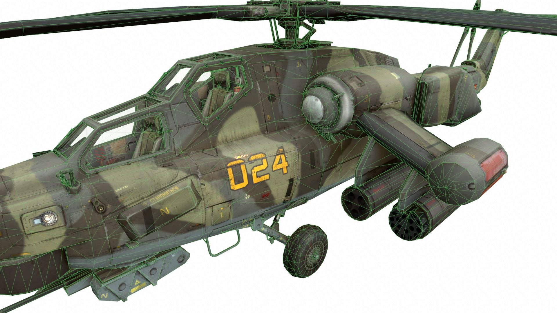 3d Mi-28 Russian Attack Model - Turbosquid 1538902