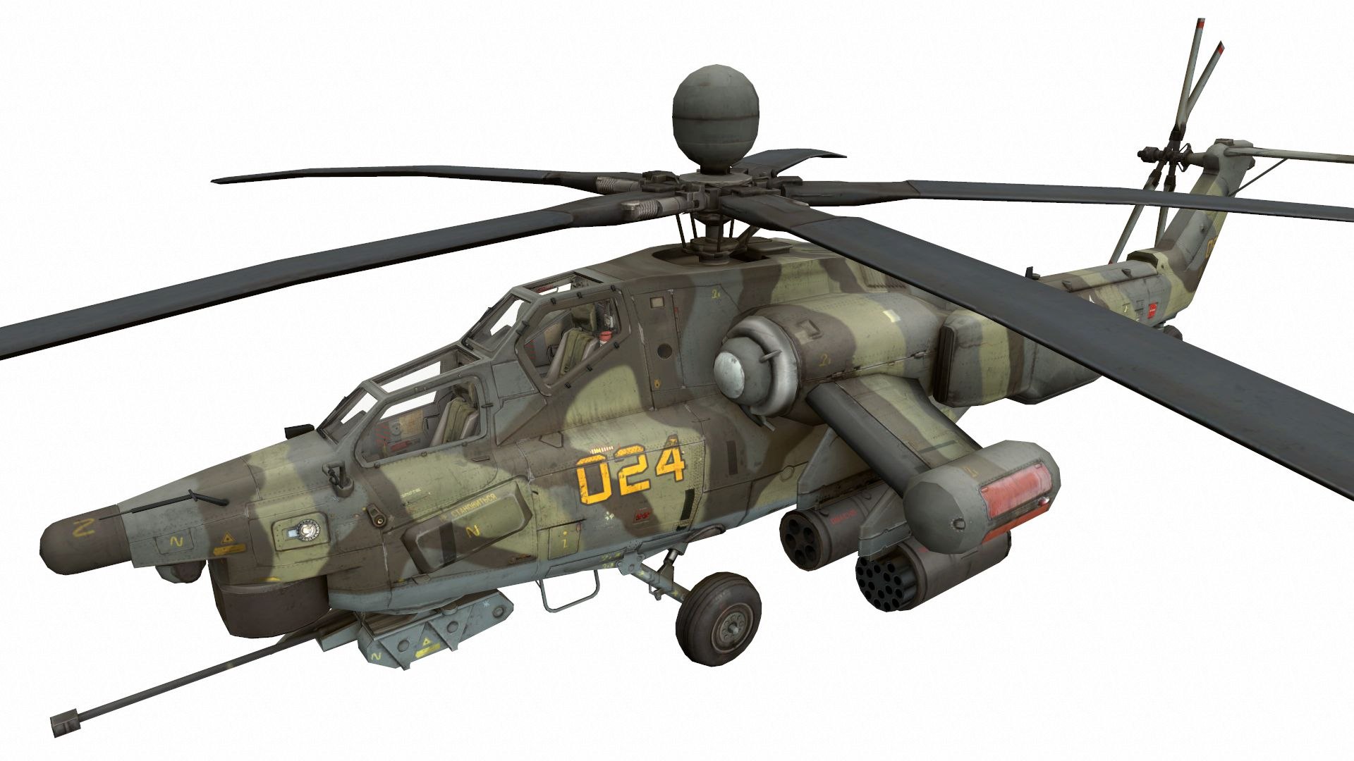 3d Mi-28 Russian Attack Model - Turbosquid 1538902