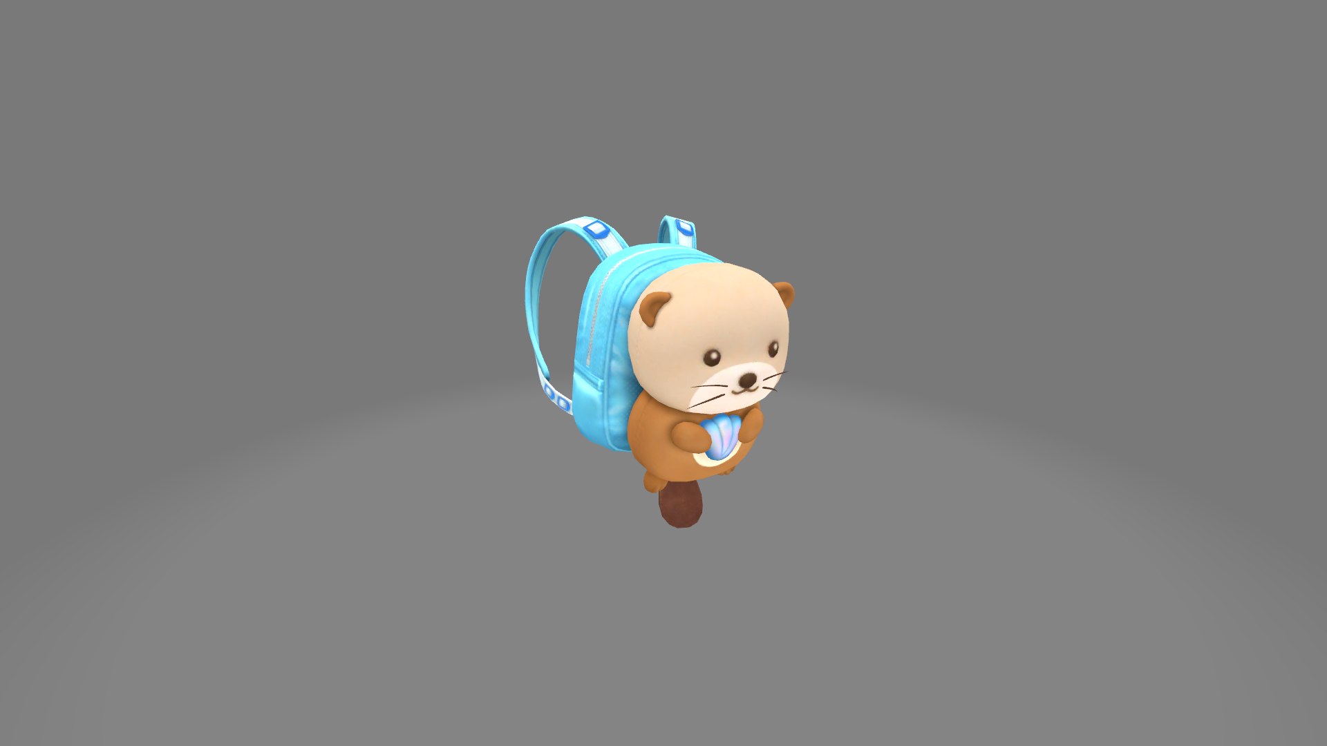 Bag 3x Sweet Raccoon Backpack Model - TurboSquid 2103690