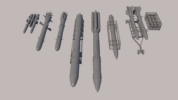 Collection Rocket Pod 3D Models for Download | TurboSquid