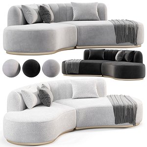 3D model Sherman sofa