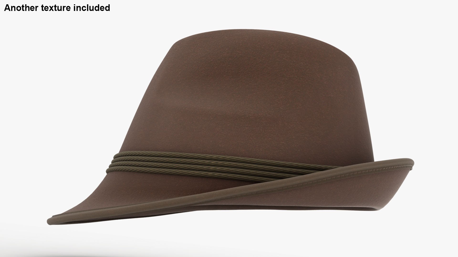 Realistic Hat 3 3D - TurboSquid 1494596