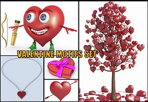 3D character rigg model