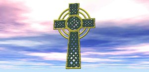 3D celtic cross