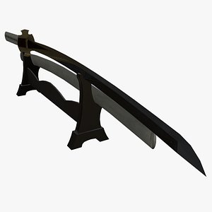 Modello 3D Katana giapponese - TurboSquid 1648672