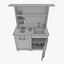 toy kitchen 3d 3ds