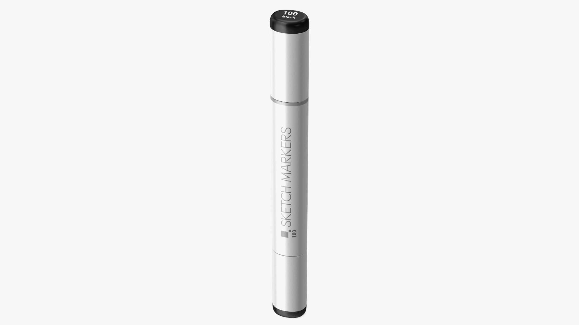 Generic Sketch Marker Black 3D model preview