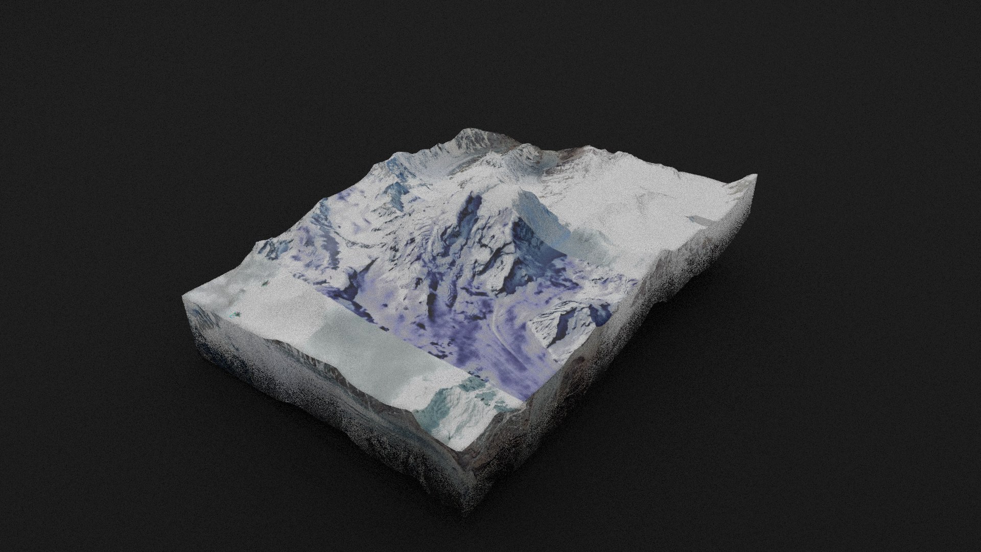 3D Model Saltoro Kangri TurboSquid 2076934