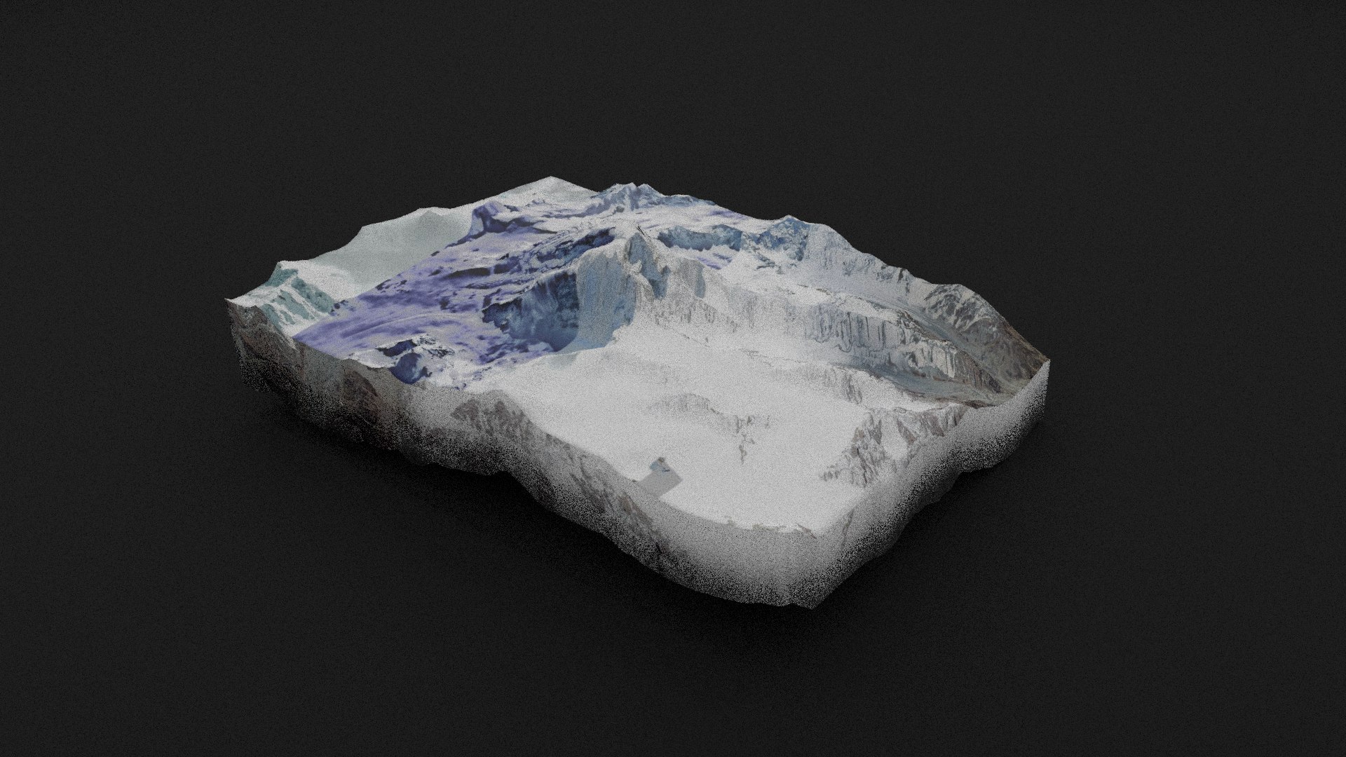 3D Model Saltoro Kangri TurboSquid 2076934