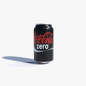 Can of Coca-Cola 3D model