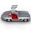 3d model mercedes-benz 300sl