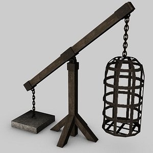3ds max medieval cage
