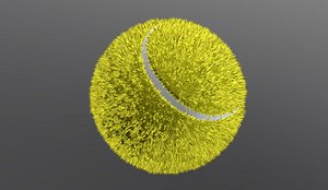 Tennis ball 3D model