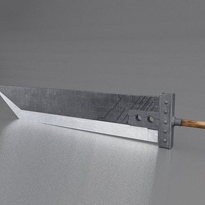 3d model buster sword