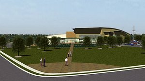 3d modern church