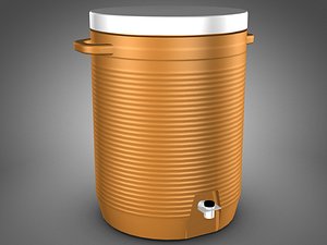 coleman water jug cooler 3d model