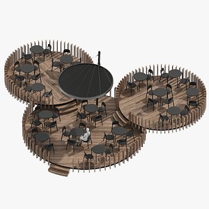 3D model Summer playground 2