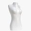 Female half body dummy mannequin