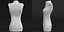 Female half body dummy mannequin
