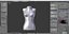 Female half body dummy mannequin