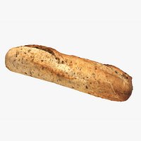 Wholemeal Baguette - Photo Scan