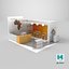 Cozy Stand for Trade Show 3D model