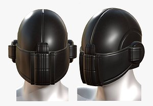 3D mask helmet