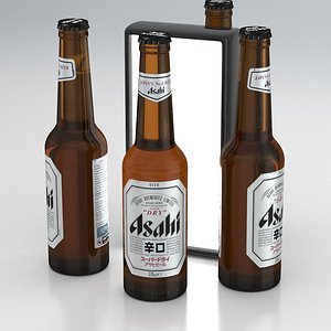 Beer Bottle Asahi 330ml 2019