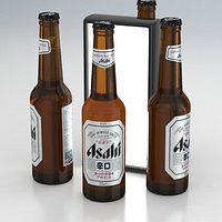 Beer Bottle Asahi 330ml 2019