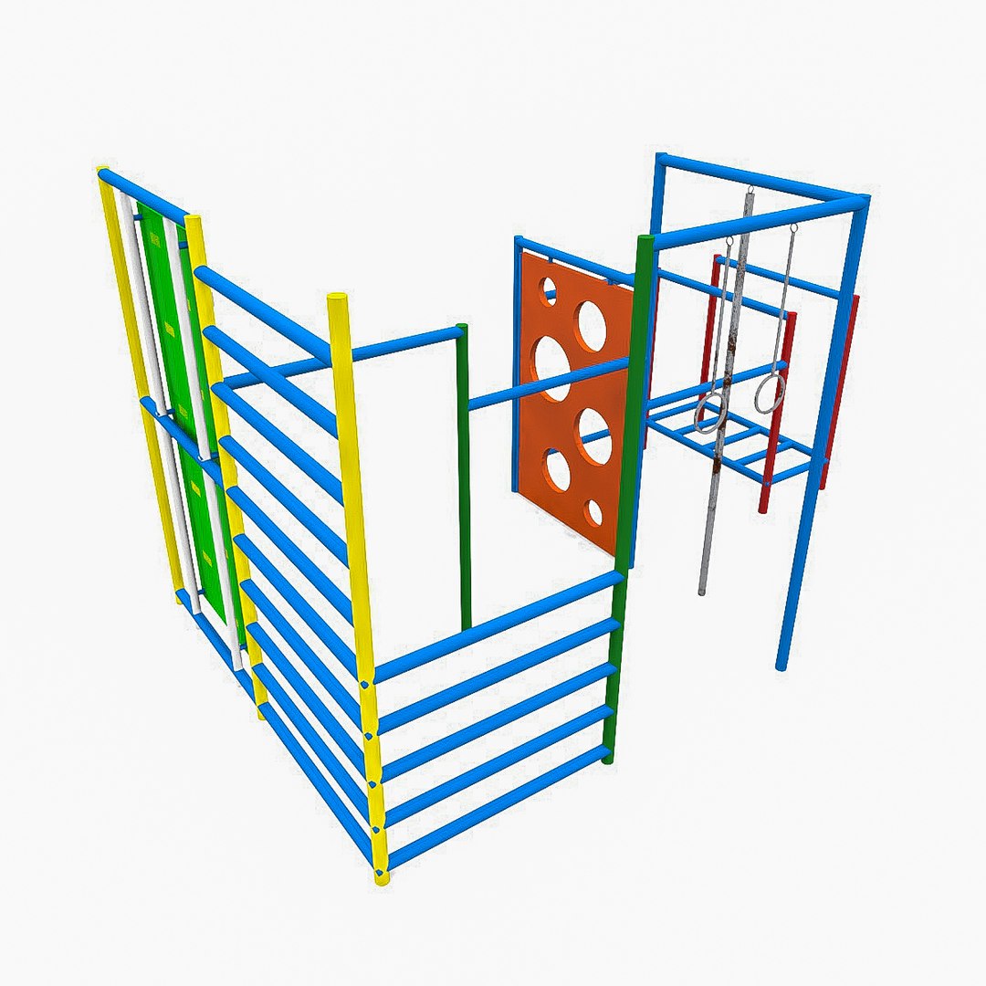 Children S Swedish Wall Objects 3d Model