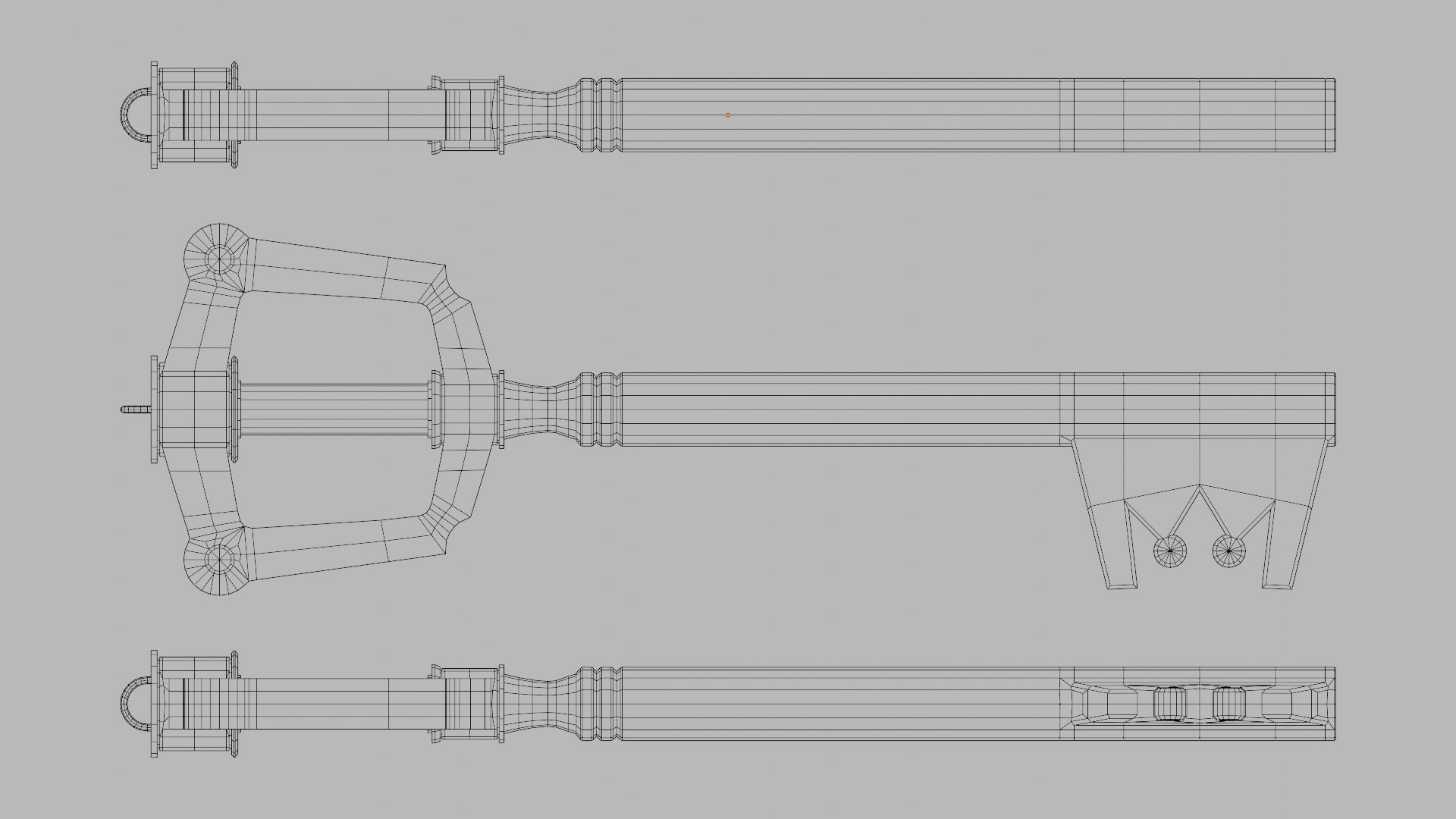 3D Keyblade From Kingdom Hearts Model - TurboSquid 1751230
