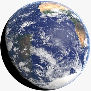 3D Earth 2020 model