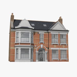3D model London Townhouse 12