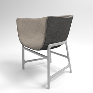 interior fritz hansen minuscule 3D model