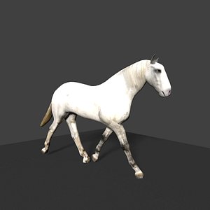 3d model of horse