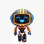 Lovely black robot - companion IV