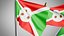 Wall Mount Flags  5 Of Burundi