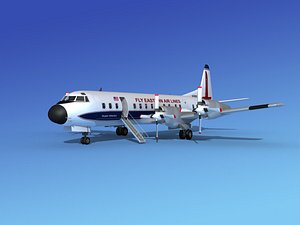 3d propellers electra airline lockheed