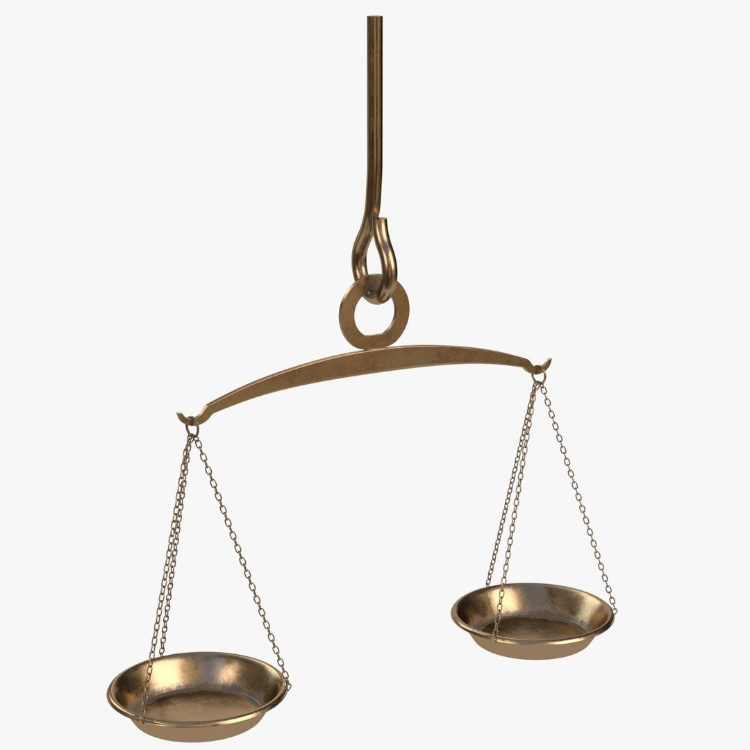 Handheld Balance Scale Model TurboSquid 1450313