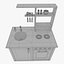 toy kitchen obj