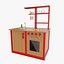 toy kitchen obj