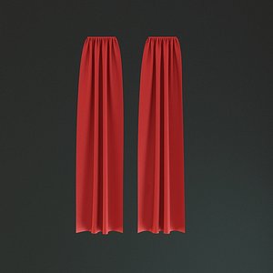 curtain 3d max